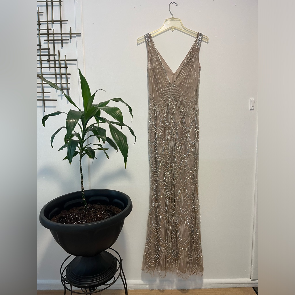 Basix Black Label Embroidered Dress.